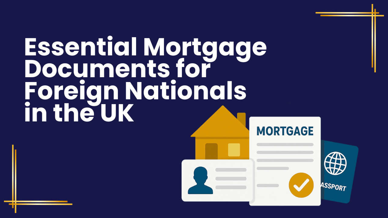 Essential Mortgage Documents for Foreign Nationals in the UK